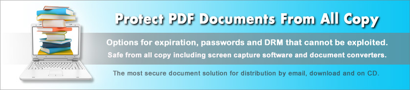 PDF文書や電子書籍のデジタル著作権管理サービス